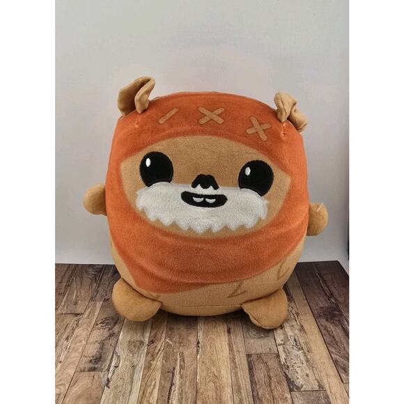 Ewok Plush Cuutopia Disney Star Wars Mattel Soft Stuffed Toy 7 In - Picture 1 of 3